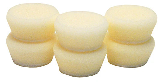 Uro-Tec™ 1" Soft White Finishing Foam Pad (6 PACK) #192CR