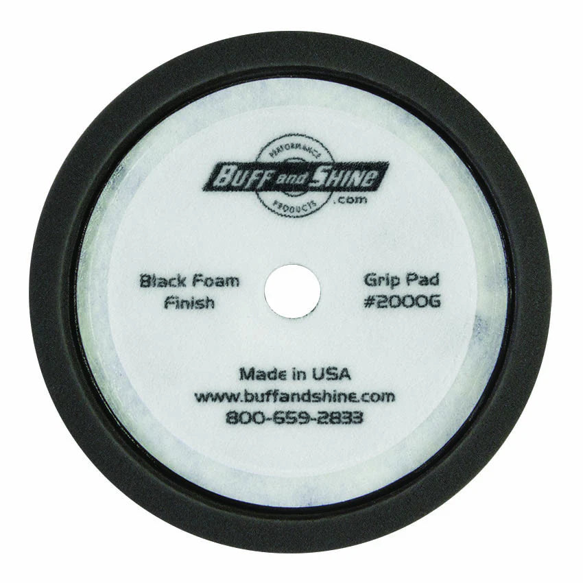 PAD, #2000G FOAM BLACK FLAT