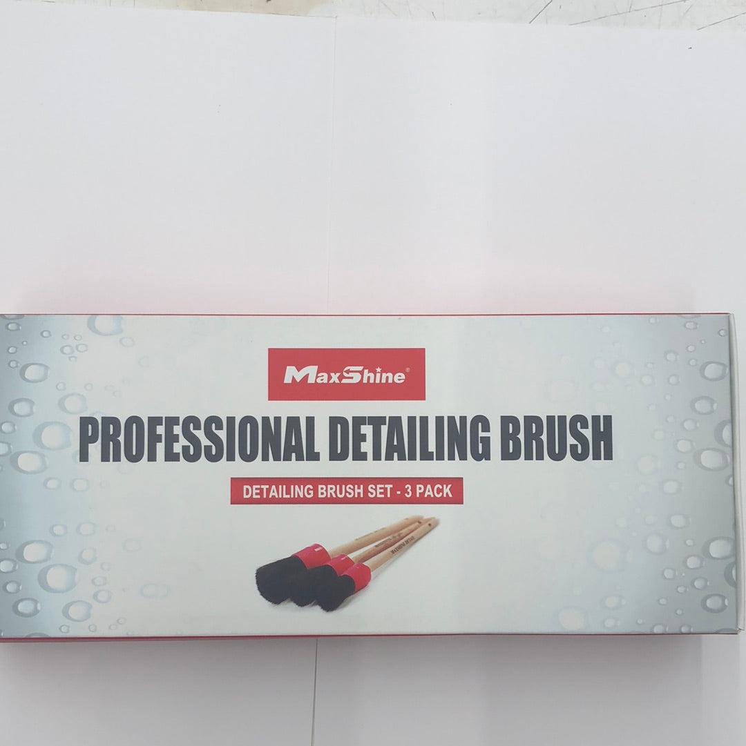 BRUSH, MAXSHINE DETAIL 3 PACK