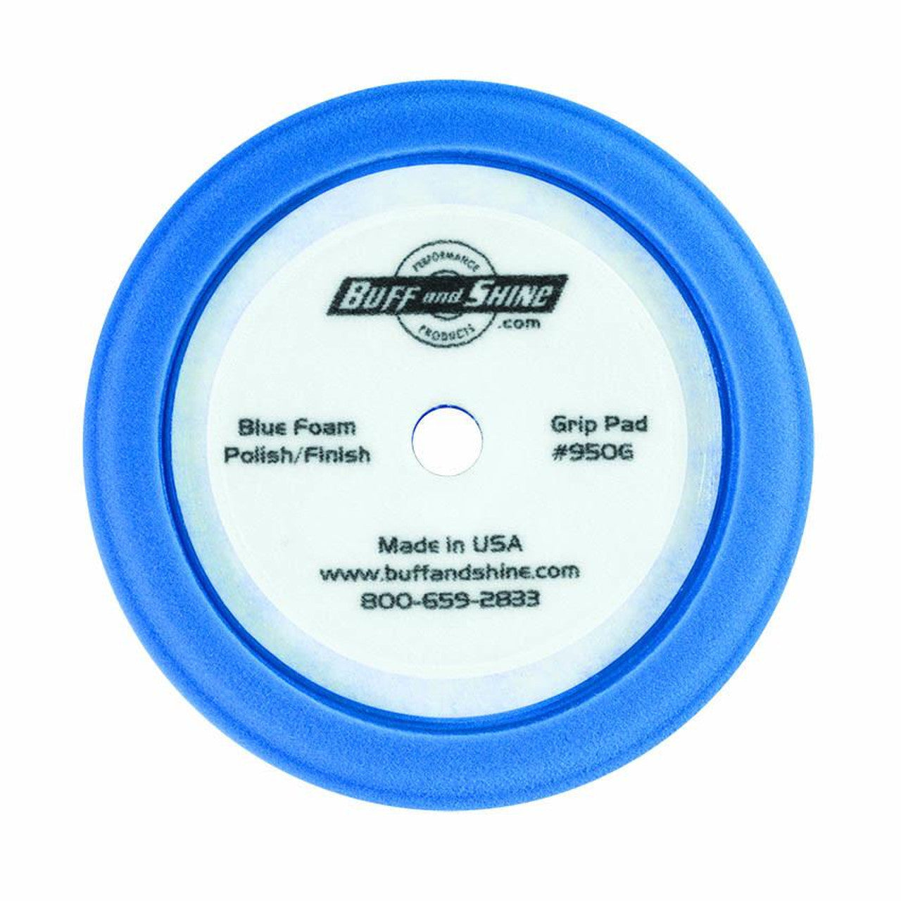 Buff & Shine 9" BLUE FOAM POLISING #950G