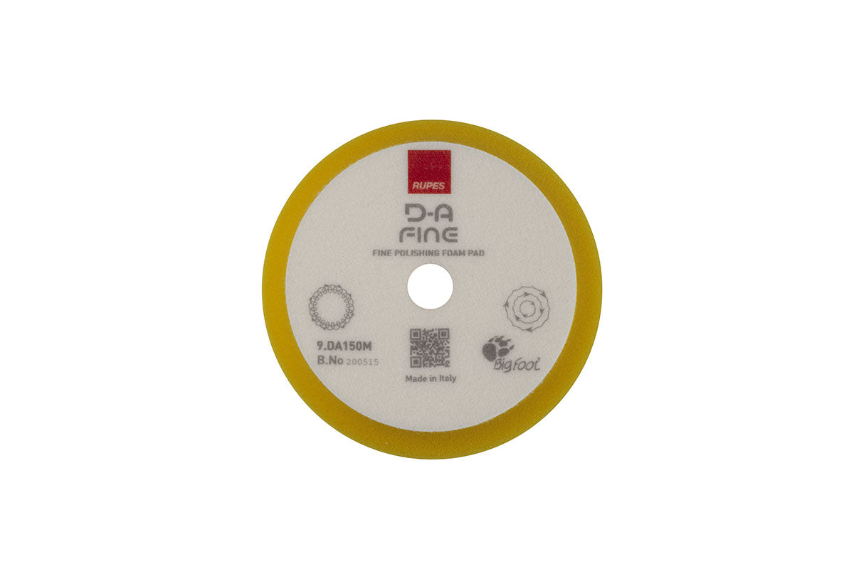 PAD, RUPES DA150M DA 5" YELLOW