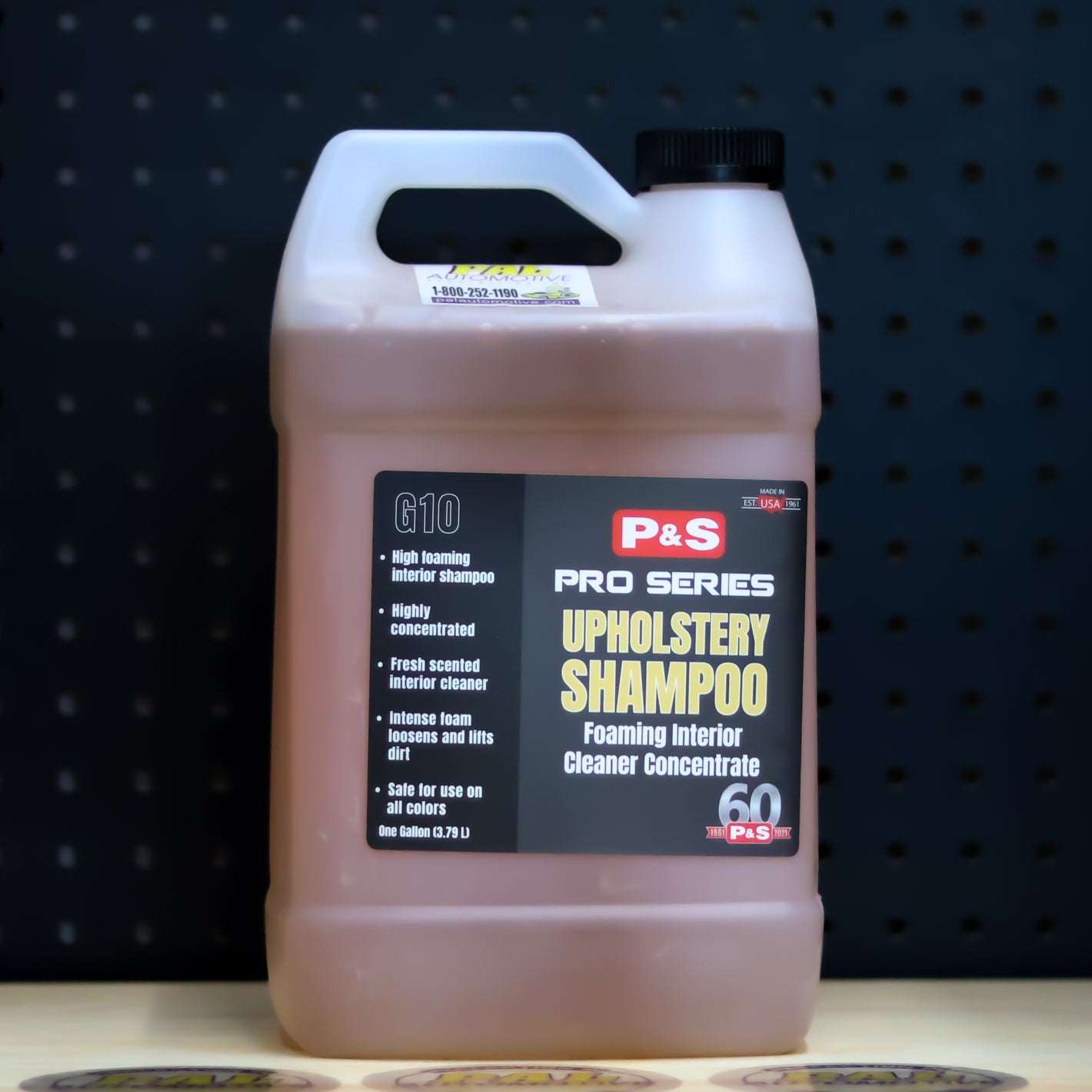 P&S UPHOLSTERY SHAMPOO GALLON
