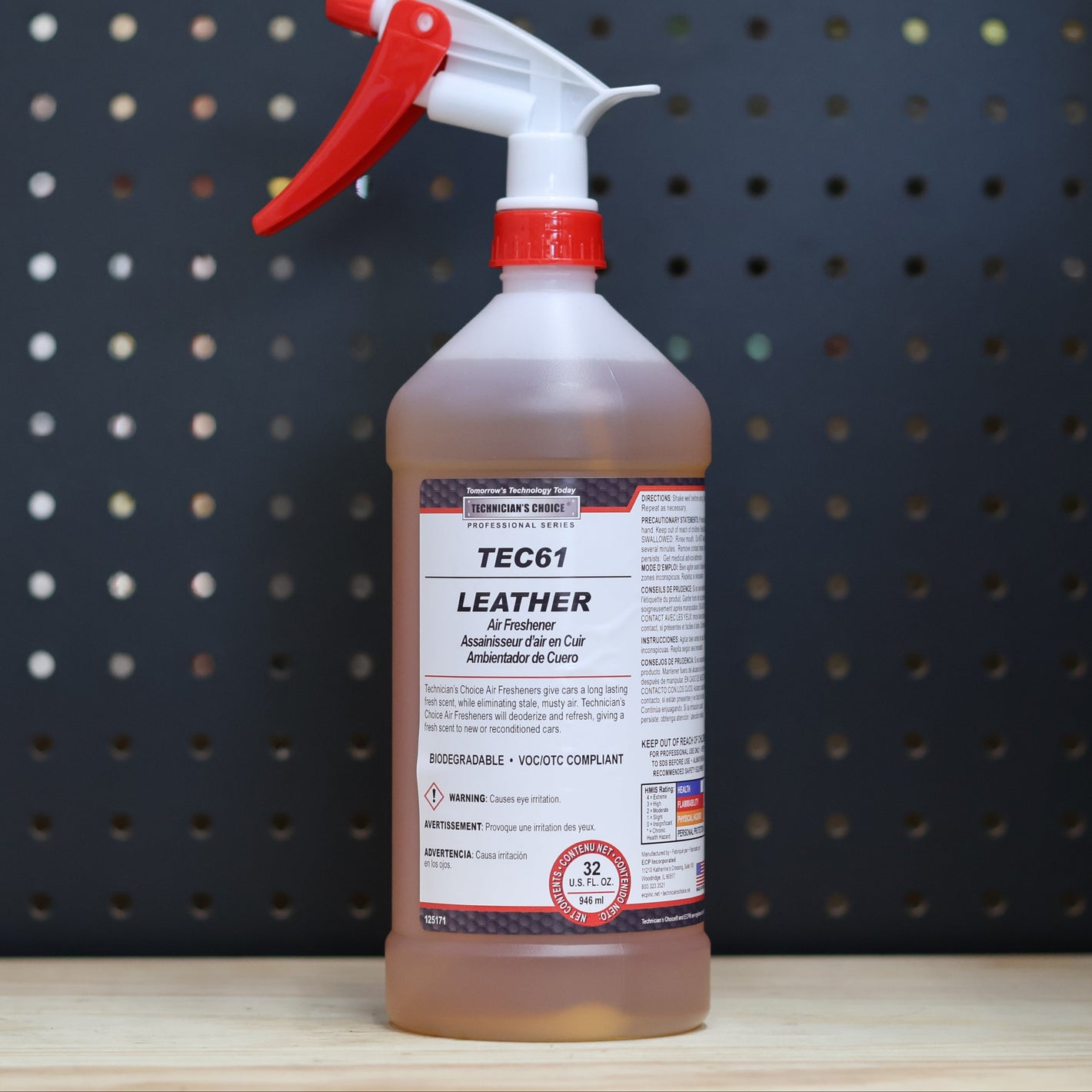 TEC AIR FRESHENER LEATHER QUART TEC61