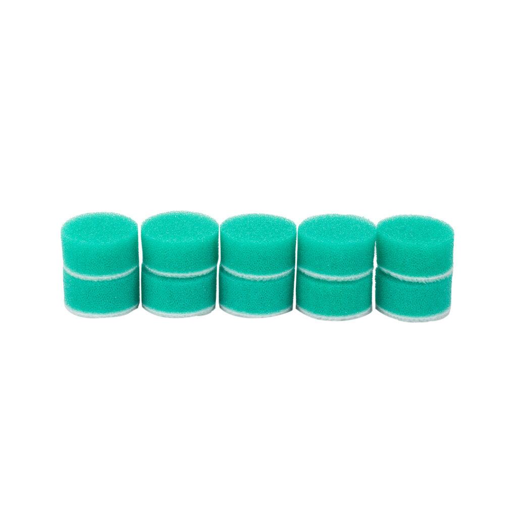 MAXSHINE MINI PADS 1" GREEN 10 PACK