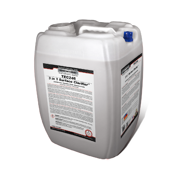 TEC 3 IN 1 SURFACE CLARIFIER 5 GAL TEC246