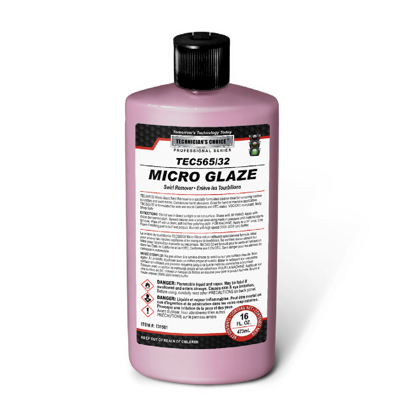 TEC MICRO GLAZE SWIRL REMOVER PINT TEC565/32