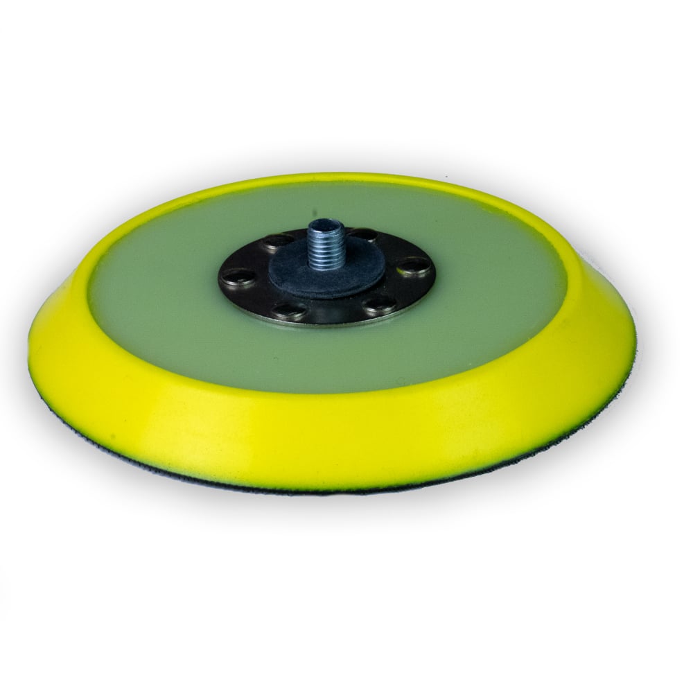 PAD HOLDER, VELCRO 5" DA YELLOW