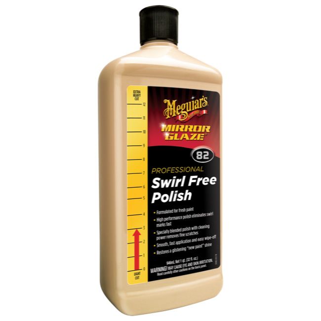MEGUIAR'S #82 SWIRL FREE POLISH (QT