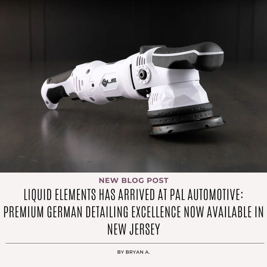 Liquid Elements Has Arrived at Pal Automotive: Premium German Detailing Excellence Now Available in New Jersey