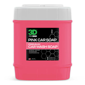 3D PINK CAR SOAP 5 GALLON