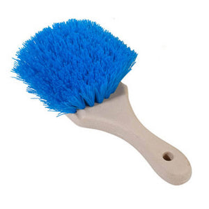 BRUSH, #66 BLUE PLASTIC (SHRT HNDL)