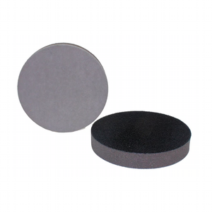 BRUSH, VILYL/LEATHER VELCRO BACKING