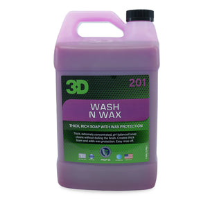 3D WASH N WAX GALLON