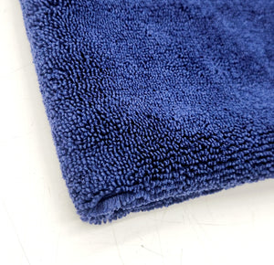 MICROFIBER TOWEL THICK BLUE EA