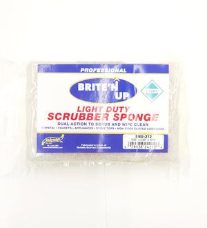 SPONGE, BRITE N UP WHITE SCRUB 212