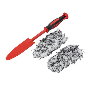 Maxshine Premium Flat Microfiber Brush With Replaceable Cover - Small