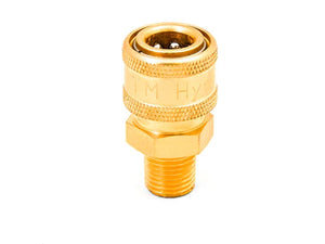 BRASS QC SOCKET 1/4FPT