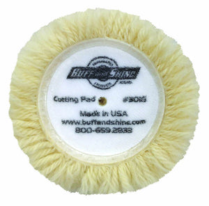 PAD, #301G WOOL 3" (WHITE) 2 PACK