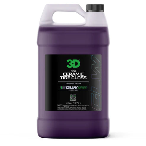 3D GLW Series SiO2 Ceramic Tire Gloss 1 Gallon