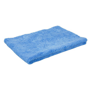 Maxshine 380GSM 16"x24" Edgeless Polish Removal Microfiber Towel [Pack of 1] BLUE ZERO CRAZY