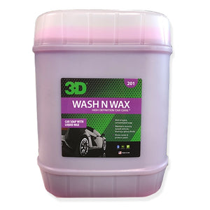 3D WASH & WAX 5 GALLON