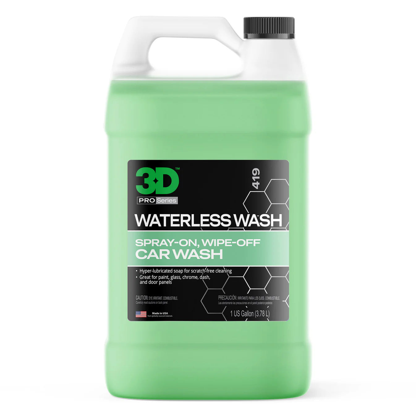 3D WATERLESS CAR WASH 1 GALLON