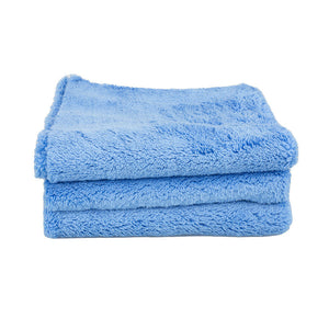 Maxshine 500GSM 16"x24" Crazy Microfiber Fluffy Edgeless Microfiber Cleaning Towel [Pack of 3]