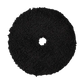 Buff and Shine 5" Microfiber Black with Orange Interface Pad, Cutting, 580MFP