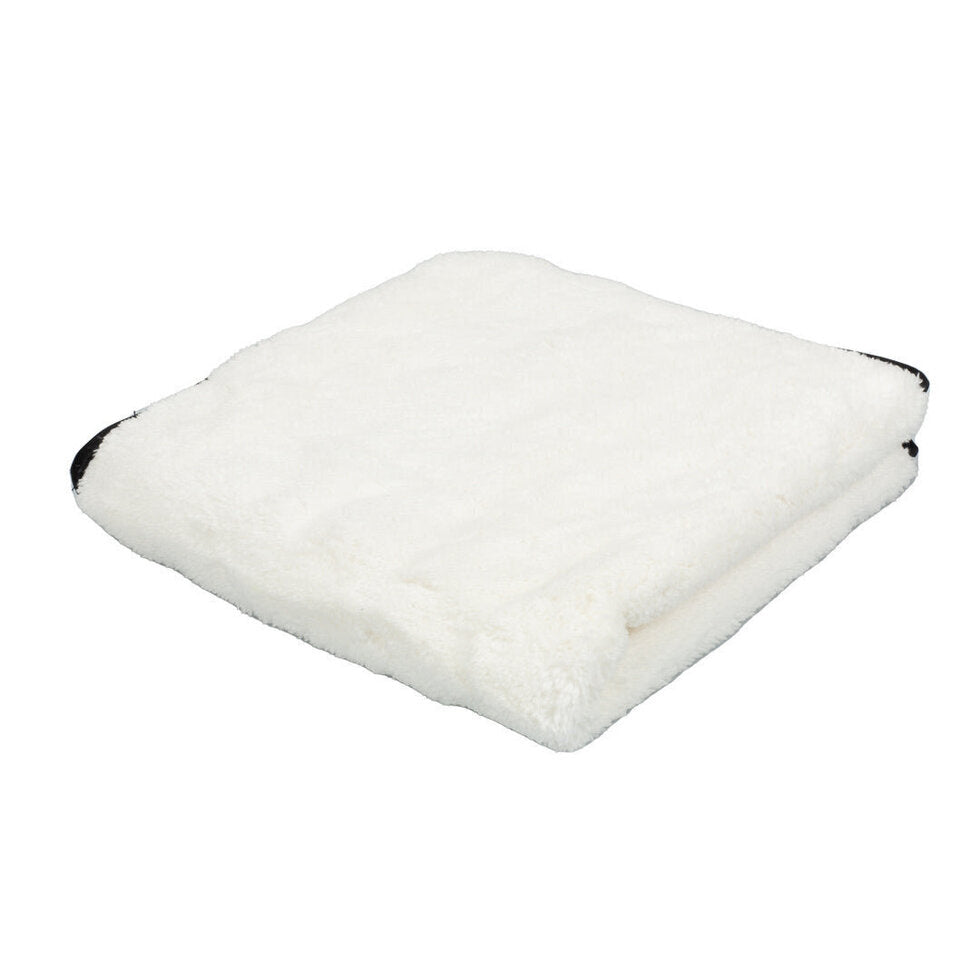 Maxshine 800GSM 16"x16" Coral Velvet Edge Microfiber Towel [Pack of 1]