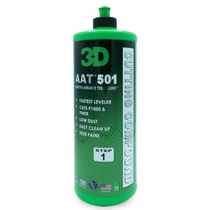 3D 501 AAT RUBBING COMPOUND QUART