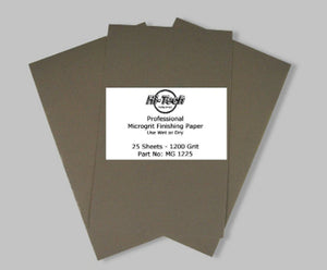 SANDPAPER, MICROGRIT (25 PK) 1200