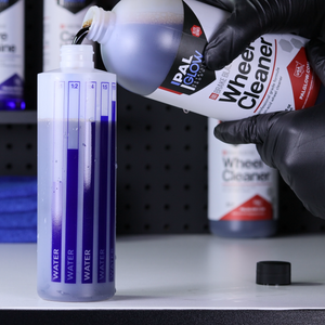 Brake Blaster non-acid wheel cleaner concentrated with dilution spray bottle