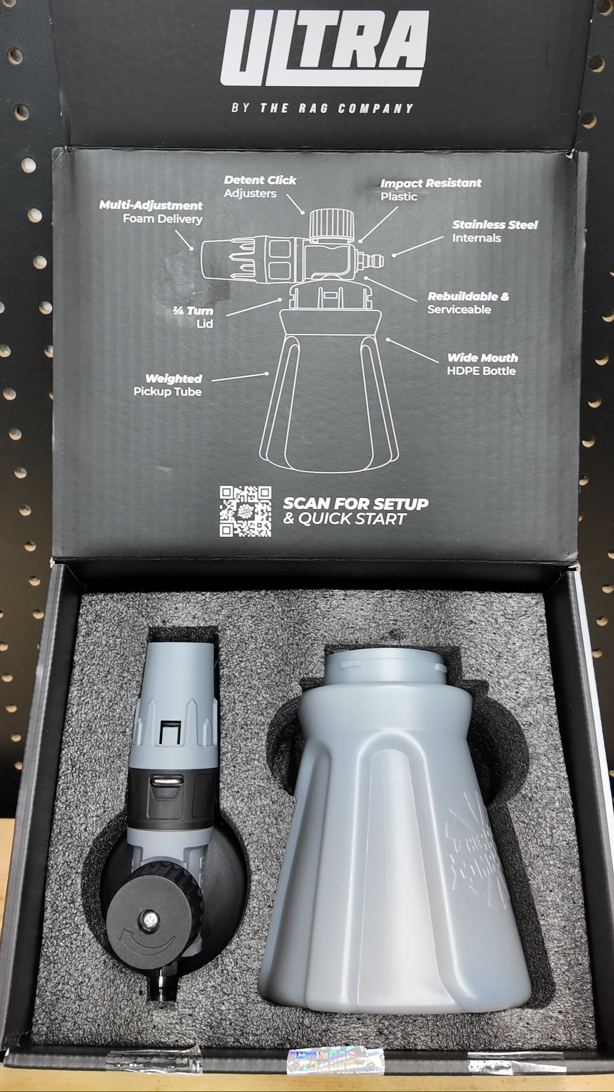 The Rag Company  ULTRA H2O Foam Cannon
