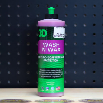 3D WASH N WAX 16Oz