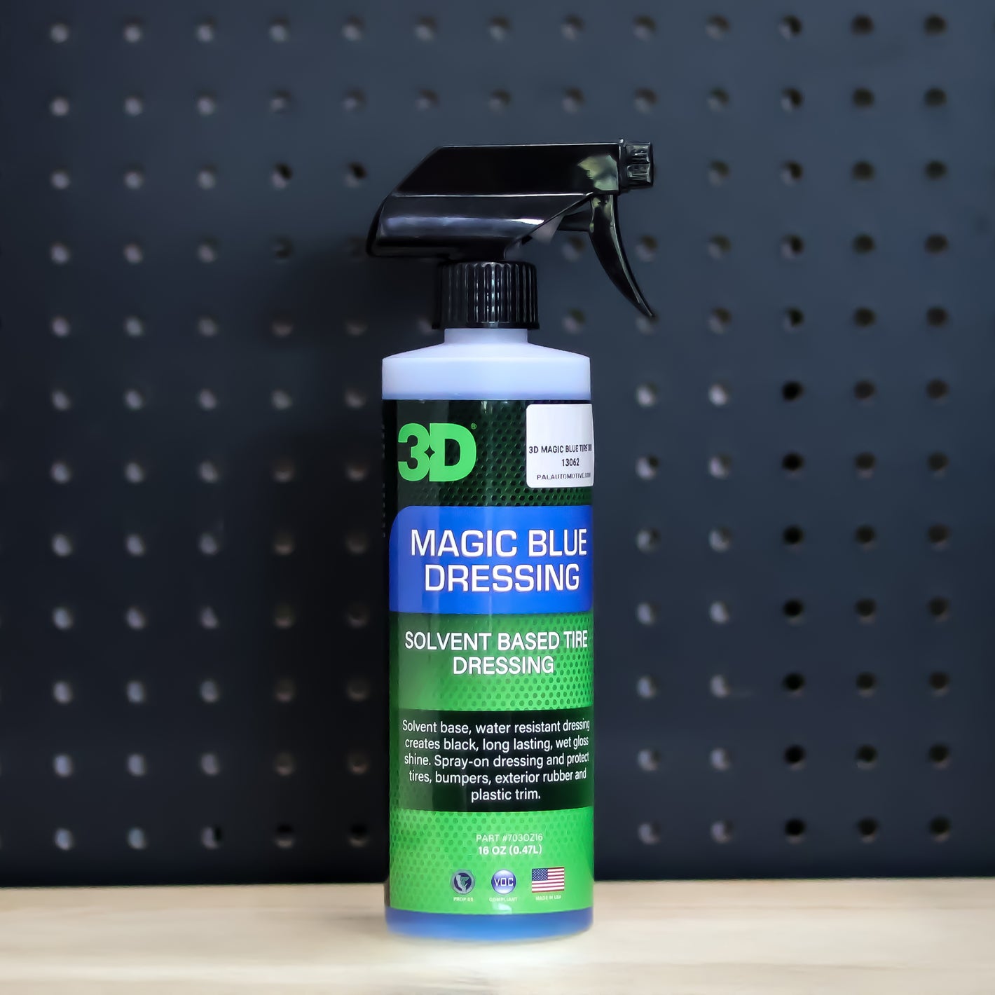 3D MAGIC BLUE TIRE DRESSING PINT