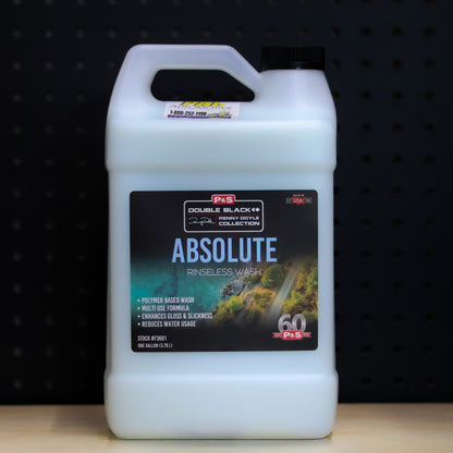 Absolute Rinseless Wash Bucket Kit P&S ABSOLUTE RINSELESS WASH GALLON