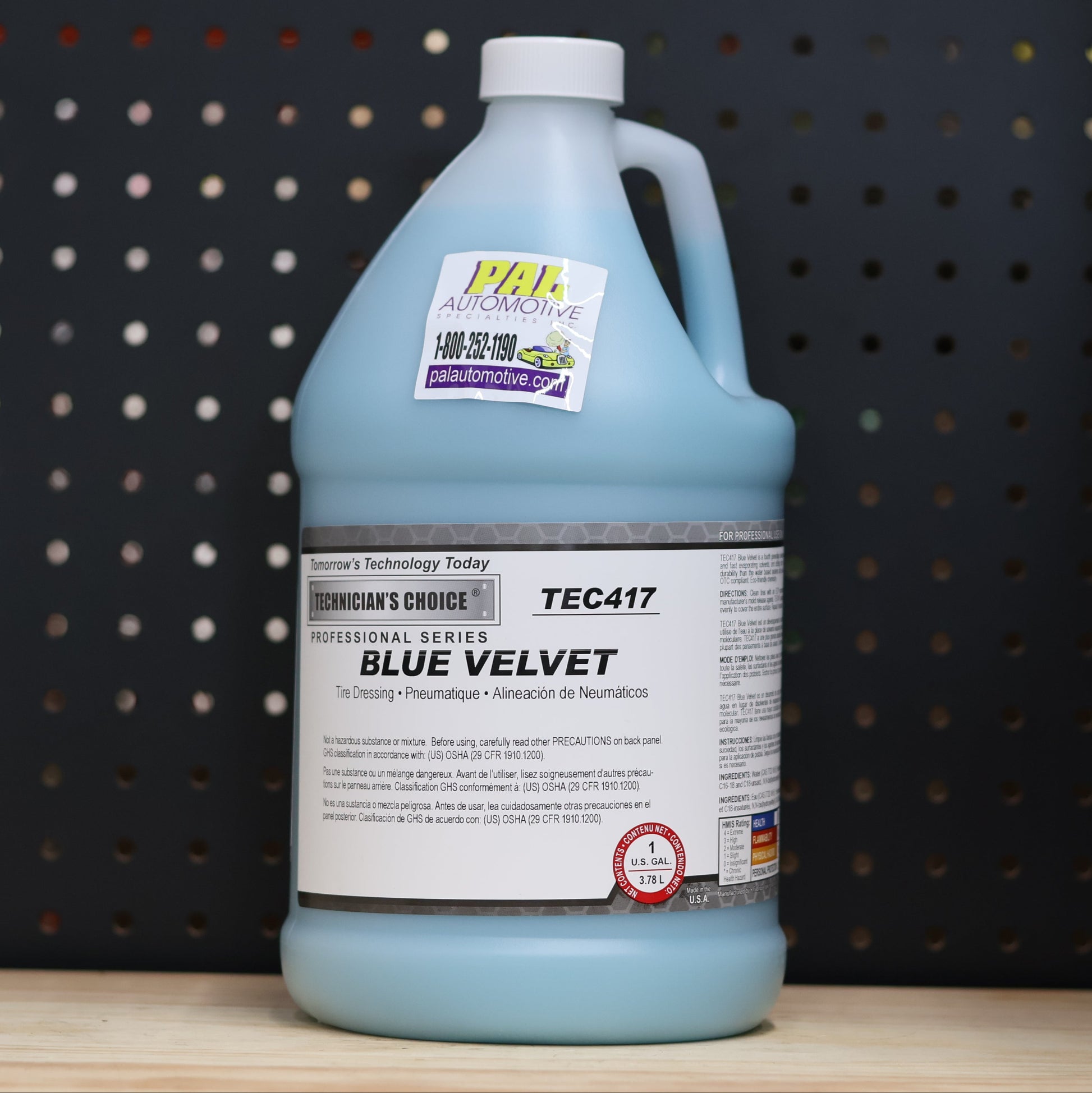 TEC BLUE VELVET WB DRESSING GALLON TEC417 TEC BLUE VELVET WB DRESSING GALLON TEC417