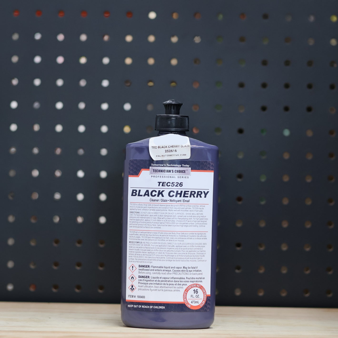 TEC BLACK CHERRY GLAZE 16 OZ TEC526