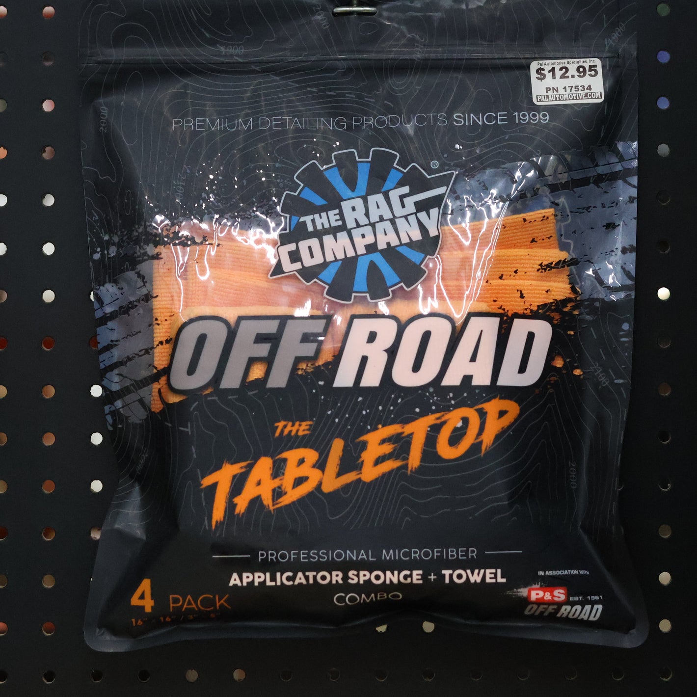 TRC OFF ROAD TOWEL ORANGE 4 PACK