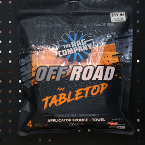 TRC OFF ROAD TOWEL ORANGE 4 PACK