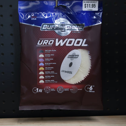 PAD, #6KWC URO WOOL 6"
