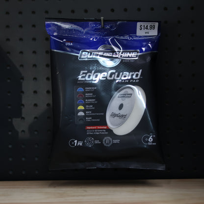 692EG - 6" White EdgeGuard™ Foam Pad - Polishing/Finishing