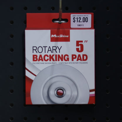 Maxshine 5" Rotary Polisher Backing Plate [White]