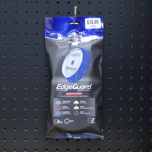 Buff & Shine EdgeGuard Foam Pad, Blueberry, Heavy Polishing, 3"/130mm 2 PK #356EG