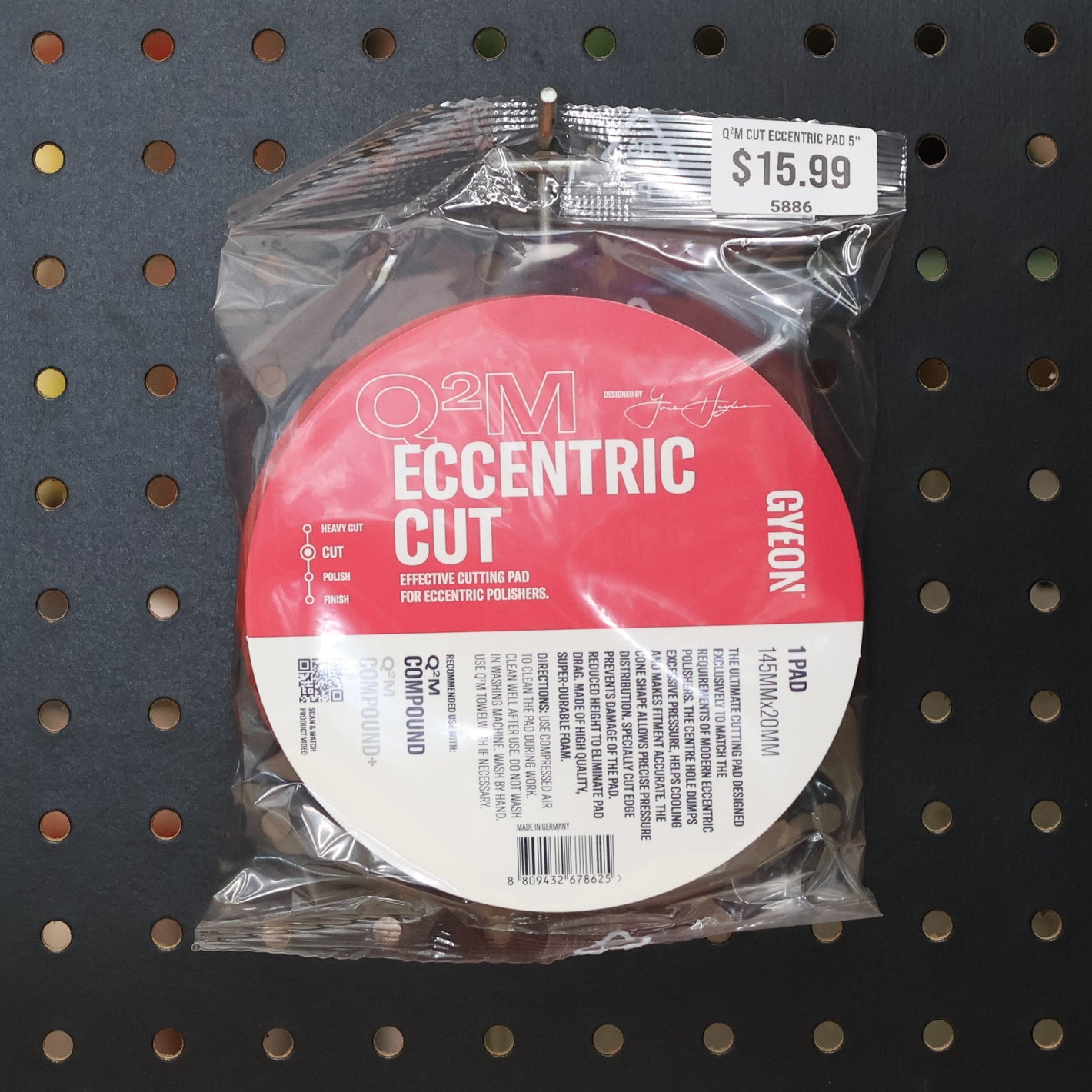 Q²M Cut Eccentric Pad 5"