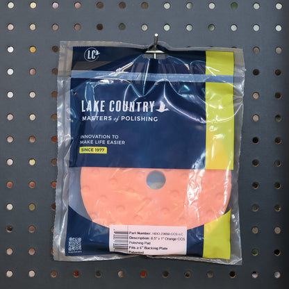 Lake Country HDO CCS Pad ORANGE 6.5"