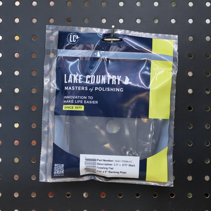 LC HDO BLACK FOAM FINISHING PAD 5.5 IN.