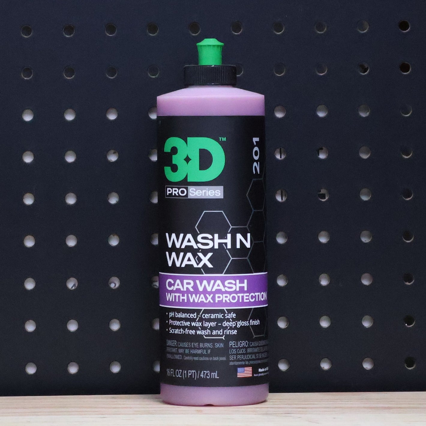 3D WASH N WAX 16 oz