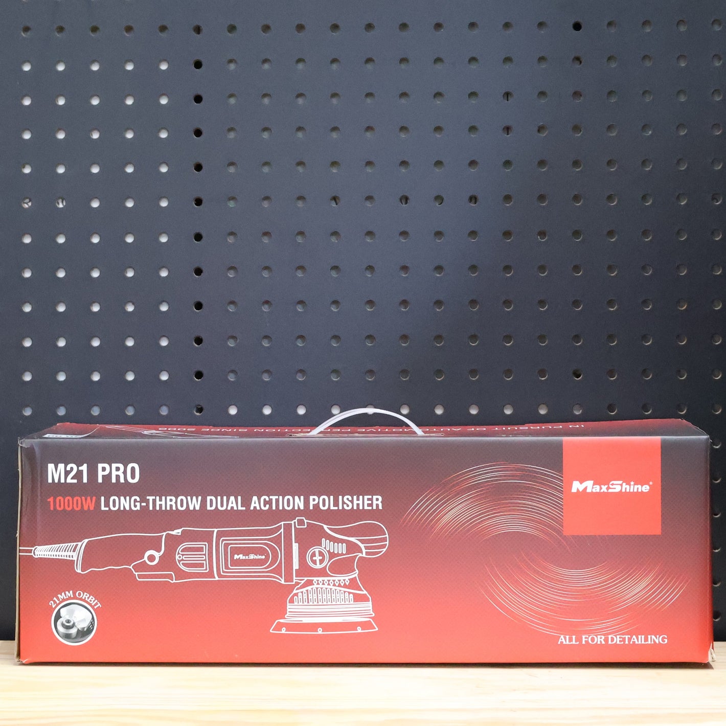 M21 Pro Dual Action Polisher | 21mm Throw, 6” Backing Plate, 1000W Motor