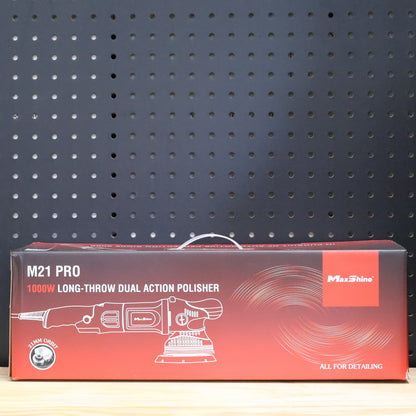 M21 Pro Dual Action Polisher | 21mm Throw, 6” Backing Plate, 1000W Motor